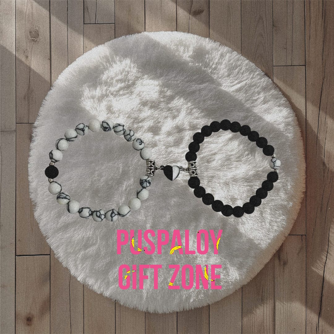 Eternal Connection Magnetic Couple Bracelet Set