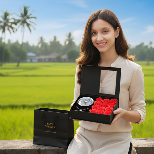 Luxury Soap Rose & Necklace Gift Set - The Ultimate Surprise