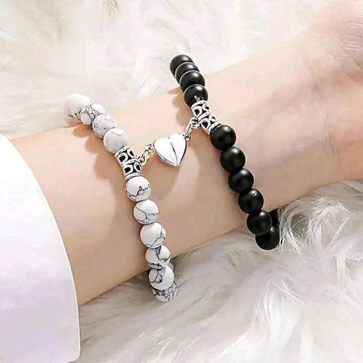 Eternal Connection Magnetic Couple Bracelet Set